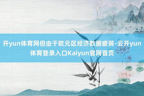 开yun体育网但由于欧元区经济数据疲弱-云开yun体育登录入口Kaiyun官网首页