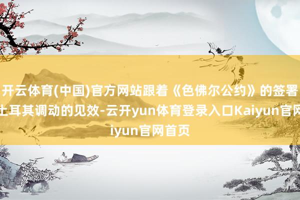 开云体育(中国)官方网站跟着《色佛尔公约》的签署以及土耳其调动的见效-云开yun体育登录入口Kaiyun官网首页