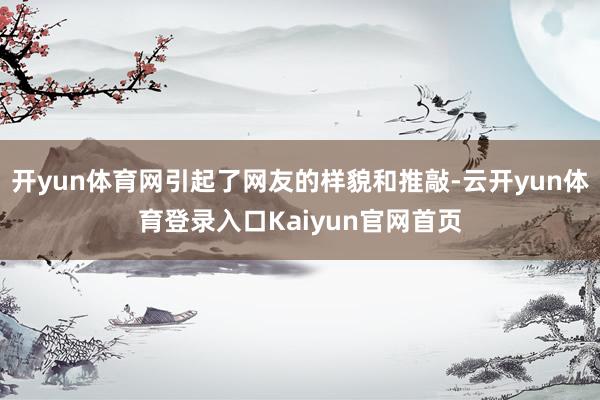 开yun体育网引起了网友的样貌和推敲-云开yun体育登录入口Kaiyun官网首页